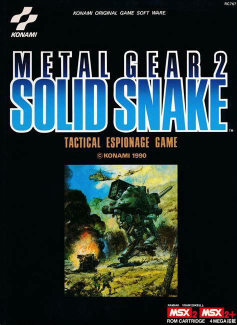 metal gear 2 box art nes|metal gear 2.